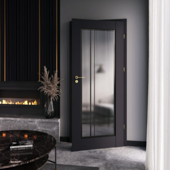 Wnętrze Elegante ED (Antracyt Uni)+ HERO 08 (Dąb Antracyt ze złotym akcentem) 4000 px